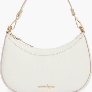Natasha Crescent Baguette Shoulder Bag